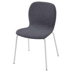 KARLPETTER/SEFAST sandalye, gunnared orta gri-beyaz