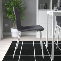 KARLPETTER/SEFAST sandalye, gunnared orta gri-beyaz