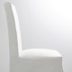 HENRIKSDAL kumaş sandalye, huş-blekinge beyaz