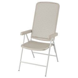 TORPARÖ ayarlanabilir sandalye, beyaz-bej