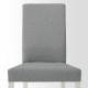 KATTIL kumaş sandalye, beyaz-knisa açık gri