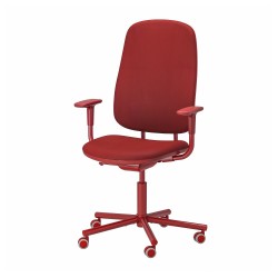 SMÖRKULL çalışma sandalyesi, Grasnas kırmızı