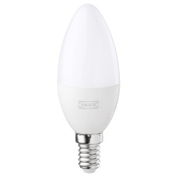 TRADFRI LED ampul E14, Işık rengi: Ayarlanabilir