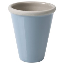 OLJEPALM seramik vazo, mavi