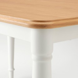 DANDERYD/INGOLF yemek masası takımı, beyaz