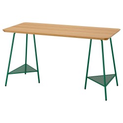 ANFALLARE/TILLSLAG çalışma masası, bambu-yeşil