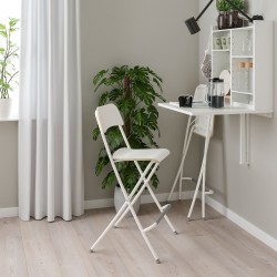 NORBERG/FRANKLIN mutfak masası takımı, beyaz