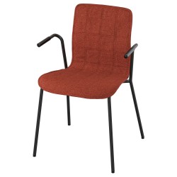 LAKTARE çalışma sandalyesi, kırmızı-siyah