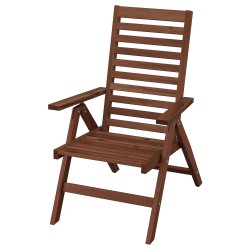 APPLARÖ ayarlanabilir sandalye, kahverengi