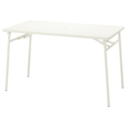 TORPARÖ katlanabilir masa, beyaz