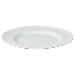 UPPLAGA tatlı tabağı, beyaz