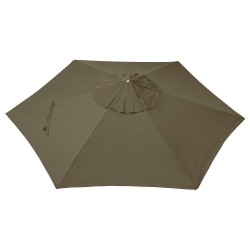 LINDÖJA şemsiye tentesi, yeşil-bej