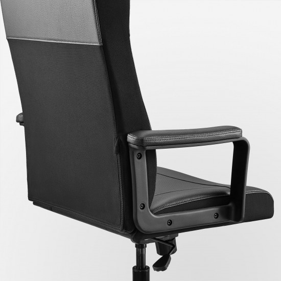 MILLBERGET çalışma sandalyesi, murum siyah