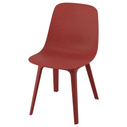 ODGER plastik sandalye, kırmızı