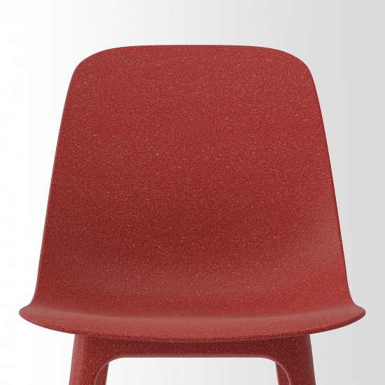 ODGER plastik sandalye, kırmızı