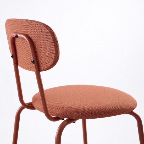 ÖSTANÖ döşemeli sandalye, Remmarn kırmızı-kahverengi