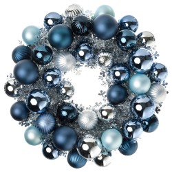 VINTERFINT dekoratif aksesuar, mavi-lame
