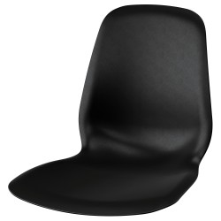LIDAS yemek sandalyesi oturma yeri, siyah