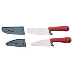 SMABIT bıçak seti, açık turkuaz-parlak kırmızı