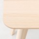 LISABO/NORDMYRA mutfak masası takımı, beyaz-huş