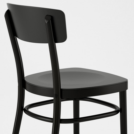 IDOLF ahşap sandalye, siyah