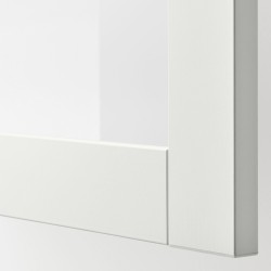 SINDVIK kapak/çekmece ön paneli, beyaz-cam