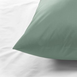 ULLVIDE yastık kılıfı, gri-yeşil