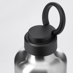 ENKELSPARIG su şişesi, paslanmaz çelik-siyah
