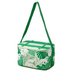SOMMARFLOX soğutucu çanta, desenli-parlak yeşil