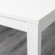 VANGSTA/KATTIL mutfak masası takımı, beyaz-knisa açık gri