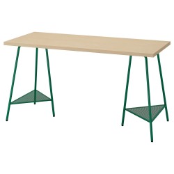 MALSKYTT/TILLSLAG çalışma masası, huş-yeşil