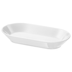 IKEA 365+ kayık tabağı, beyaz