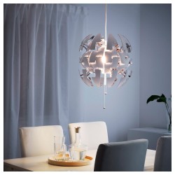 IKEA PS 2014 sarkıt lamba, beyaz-lame