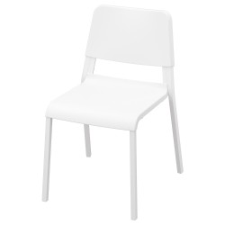 TEODORES plastik sandalye, beyaz