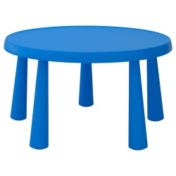 MAMMUT çocuk masası, mavi