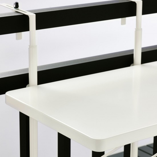 TORPARÖ balkon masası, beyaz