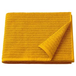 VAGSJÖN banyo havlusu, altın sarısı