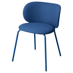 KRYLBO döşemeli sandalye, Tonerud mavi