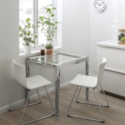 GLIVARP/BERNHARD mutfak masası takımı, beyaz