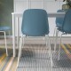 LIDAS/SEFAST sandalye, mavi-beyaz